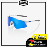 100% Matte White Blue Multilayer Mirror Lens