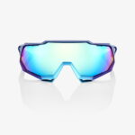 100%-Speedtrap-Matte Metallic Into the Fade-Blue Topaz multilayer mirror lens