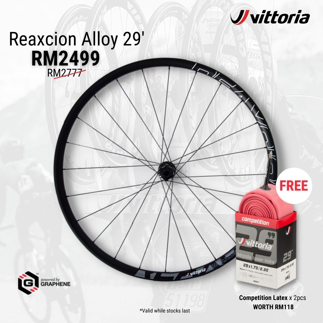 vittoria reaxcion 29er mountain wheelset